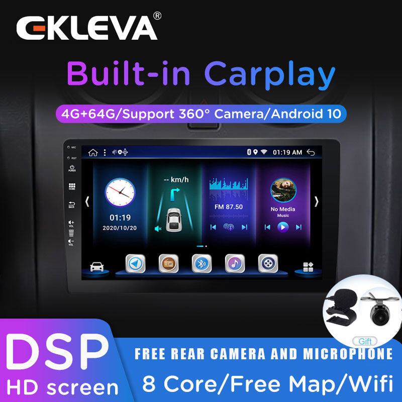 EKLEVA Auto Stereo For Nissan X-Trail Qashqai 2014-2017 Android 12.0 Autoradio RDS DSP 4G+64G Car Radio Gps Navigation Carplay